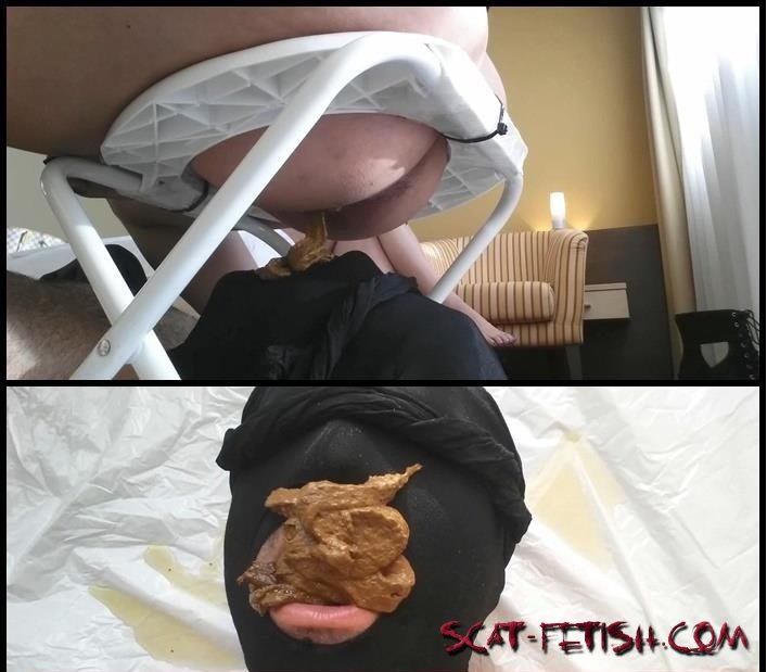 Humiliation Scat (Toilet Humiliation) 2 Scat Doms use their Toilet Slave [FullHD 1080p] Femdom, Shitting