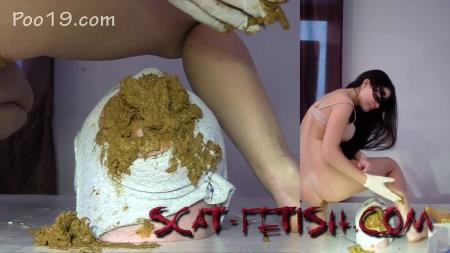 Stars Scat (MilanaSmelly) I almost vomited [HD 720p] Smearing, Femdom