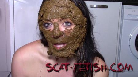 Solo Scat (evamarie88) Extreme Face Smear And Cum [FullHD 1080p] Masturbation, Milf
