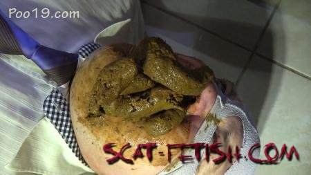 Toilet Slavery (MilanaSmelly) Accelerated eating of shit [FullHD 1080p] Scat Porn, Humiliation