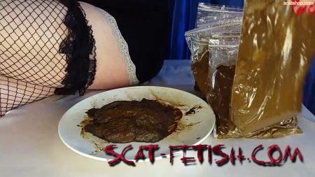 Scatology (Anna Coprofield) Delicious Dish for My Gourmet [FullHD 1080p] Solo, Defecation