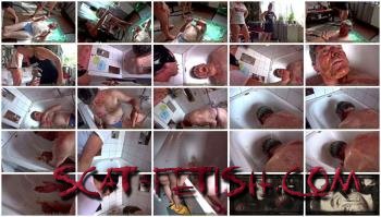 Femdom (Scatqueens-Berlin) 2Big Piles Shit for the Pig3 [HD 720p] Toilet Slavery