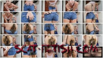 Solo (MissAnja) Nasty Diarrhea In My Jeans Shorts [FullHD 1080p] Toys, Amateur
