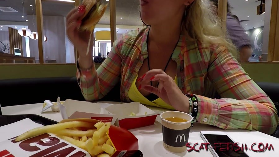 Defecation (Janet) McDonalds Poop and Pee [FullHD 1080p] Solo, Shit