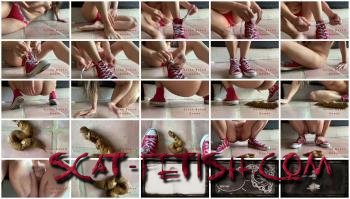 Extreme (Marinayam19) Red high top sneakers and shit [FullHD 1080p] Scatology, Solo