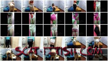 Panty Scat (ModelNatalya94) Diaper Fitting Room 2 [FullHD 1080p] Extreme, Solo