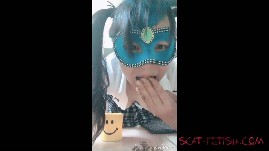 Defecation (Japan) School girl Shit Eater [FullHD 1080p] Eat Shit, Solo