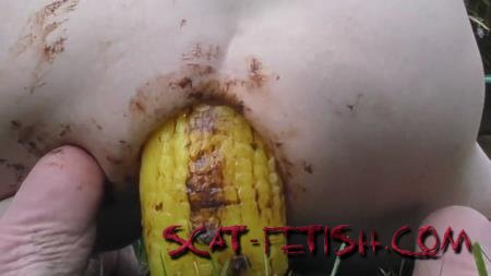 Prolapse (Dirtygardengirl) Shitty Corn Dildo [FullHD 1080p] Masturbation, Dildo