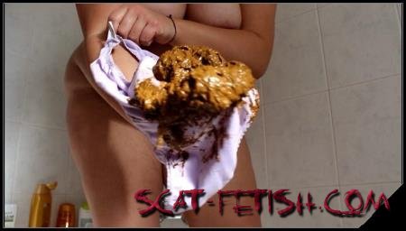 Scatshop.com (Luna Hellborn) After Holidays Panty Pooping [FullHD 1080p] Solo, Girl, Bathroom