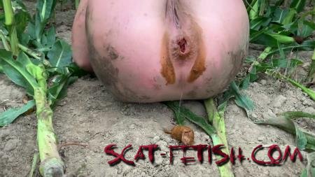 Big pile (Devil Sophi) Extremely dirty with rubber boots in the field on the way [FullHD 1080p] Solo, Shit
