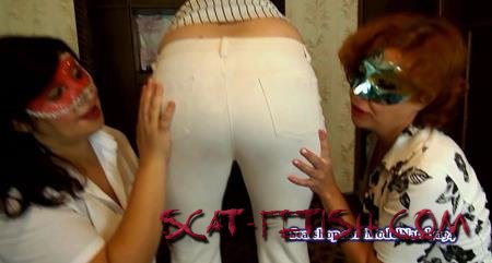 ScatBook.com (Golden Scat Girls) Lolita Olga And Marina In Jeans [FullHD 1080p] Pantyhose, Smearing