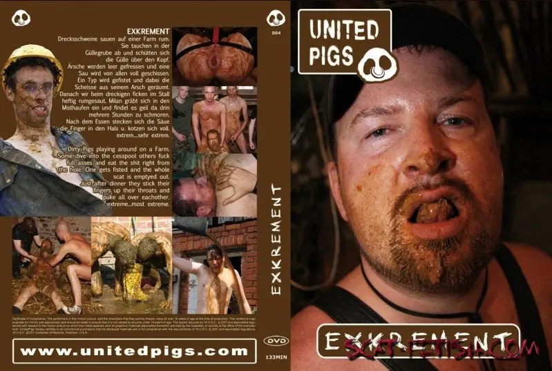 Scatman (Demon, Drecksjunge, Pepe The Skunk, Rubberscat, Pig, ScatSpermPiss, Sven Falkenberg, Yanis Grunenfelder, Le Moor, Rimmsau, Skinmark, Olli) Exkrement [DVDRip] Orgy, Germany Gay