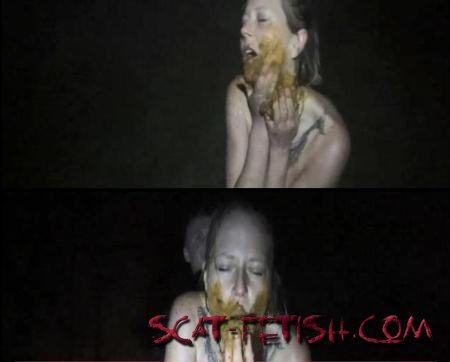 Blowjob Scat (scatsusan) Farted out in the dark outdoor my enema [HD 720p] Scatting