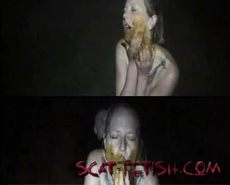Blowjob Scat (scatsusan) Farted out in the dark outdoor my enema [HD 720p] Scatting