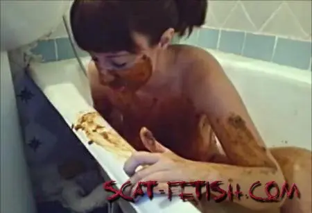 GlamourScat.com (Santara) Me in bathtube full of poo and pee.. [SD] Amateur, Solo