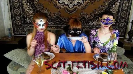 Threesome Scat (ModelNatalya94) Our morning Breakfast [FullHD 1080p] Amateur, Milf
