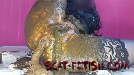 Shit In Pantyhose (Anna Coprofield) Fill my Pussy 5 Saved and 1 Fresh Shit Full compressed version [FullHD 1080p] Panties, Solo