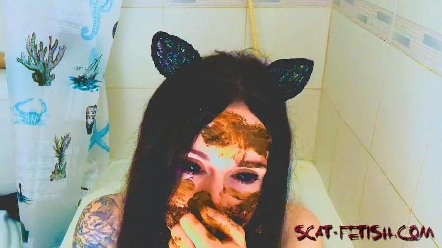 Scatting (DirtyBetty) Transform into Hot shitty MOUSE [FullHD 1080p] Solo, Teen