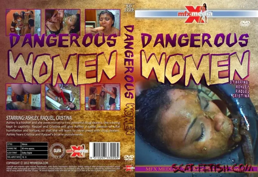 MFX Media (Ashley, Raquel, Cristina) SD-3229 Dangerous Women [HD 720p] Lesbian, Vomit, Domination