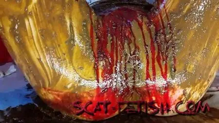 Shitting Ass (Anna Coprofield) Shit and Blood Vol.5 Speculum Part 2 [FullHD 1080p] Defecation, Solo