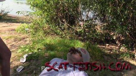Outdoor Scat (MilanaSmelly) Kiss our asses and eat our shit [HD 720p] Scatology, Femdom