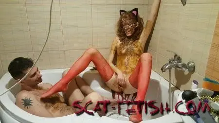 Sex Scat (Aria) Hello Kitty. Part 5 [FullHD 1080p] Scat Fuck, Anal