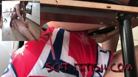 Scatting (MistressAnna) Shit eater worm [FullHD 1080p] Femdom, Toilet Slavery
