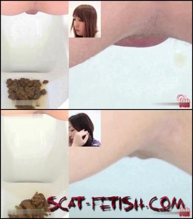 Closeup - Girls pooping in voyeur toilet. [FullHD 1080p] DLFF-103, Jade scat
