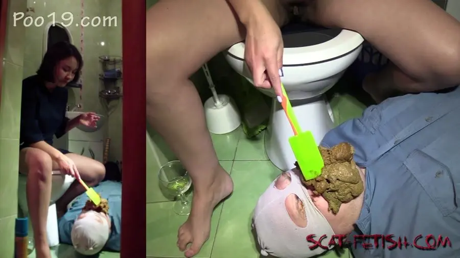 Femdom Scat (ShitGirl) Toilet Slavery [FullHD 1080p] Domination, Scat Porn
