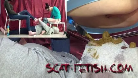 Toilet Slavery (MilanaSmelly) Do a foot massage and eat our shit! [FullHD 1080p] Domination, Scat Porn