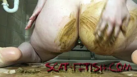 Cowardice (ChubbiBunni) Shitty Pussy Masturbation 2 [HD 720p] Scat Giant, Solo