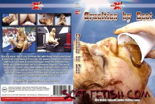 MFX-Media (Bia, Francine, Jade, Fernanda) 2035 Cruelties By Scat [SD] Eat shit, Smearing, Domination