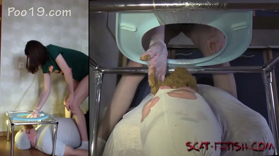 Toilet Slavery (MilanaSmelly) Lick my tampon and swallow my shit [FullHD 1080p] Femdom, Humiliation