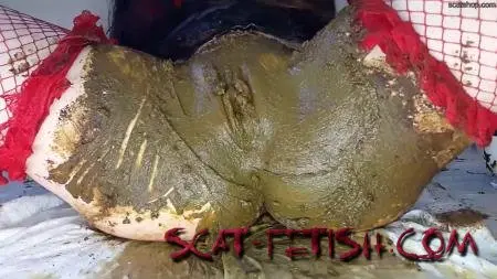 Shit In Pantyhose (Anna Coprofield) Fill my Pussy 10 Saved and 1 Fresh Shit Full compressed version [FullHD 1080p] Scatology, Solo