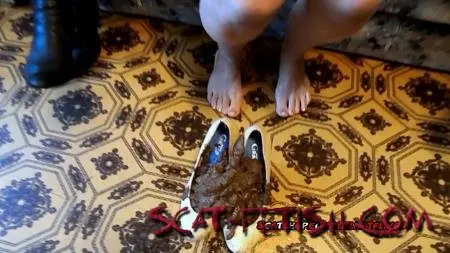 Lesbian Scat (ModelNatalya94) Full shoes crap Yana [FullHD 1080p] New scat, Scatting