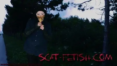 Fetish-zone () Shit eating right on the street [HD 720p] Eating, Solo