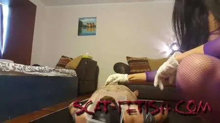 Shit Femdom (Mistress Antonella Silicone) Pooping on my slave's face [FullHD 1080p] Domination, Amateur