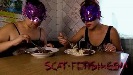 Scatting Girl (ModelNatalya94) Our Breakfast pasta shit [FullHD 1080p] Amateur, Lesbian