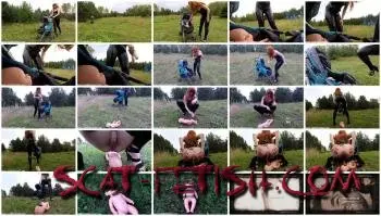 Shit in Outdoor (janet) Dirty Babysitter Shits On Crybaby! Doll Fetish [FullHD 1080p] Defecation, Extreme Screenshot 1