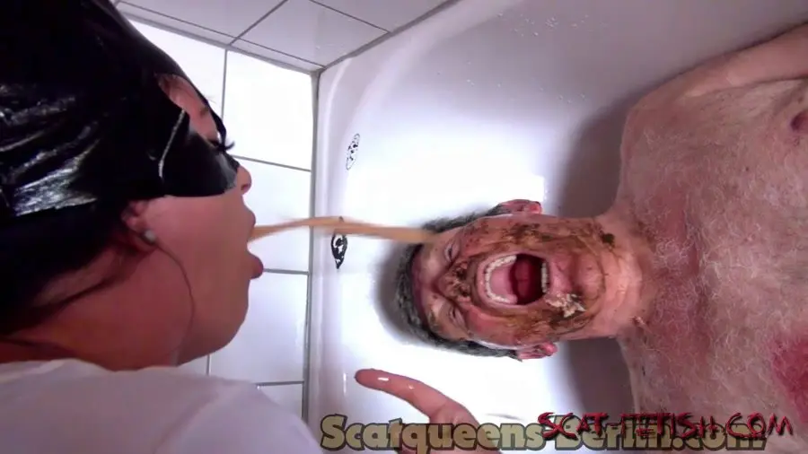 Femdom (Scatqueens-Berlin) 2Big Piles Shit for the Pig3 [HD 720p] Toilet Slavery