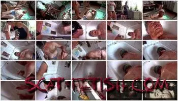 Femdom (Scatqueens-Berlin) 2Big Piles Shit for the Pig3 [HD 720p] Toilet Slavery Screenshot 1