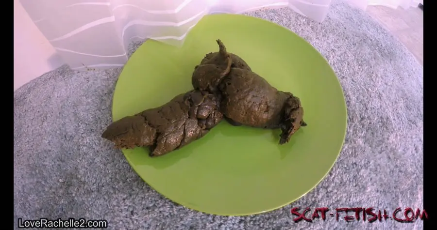 Defecation (ShitGirl) Pushing 3 Poopers [UltraHD 4K] Shit, Solo