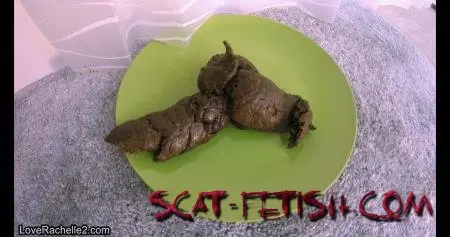 Defecation (ShitGirl) Pushing 3 Poopers [UltraHD 4K] Shit, Solo