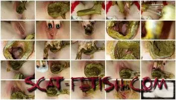 Defecation (Anna Coprofield) Inside Dirty Schoolgirl’s Filled Pussy Part 3 [FullHD 1080p] Smear, Solo Screenshot 1