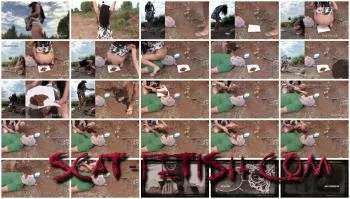 Toilet Slavery (MilanaSmelly) Look - now you have to eat it [FullHD 1080p] Outdoor, Domination Screenshot 1