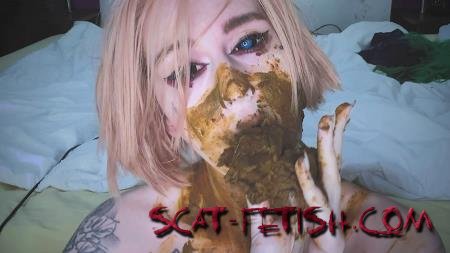 New scat (DirtyBetty) Shit obsessed girl made a mess [FullHD 1080p] Amateur, Domination