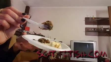 Eating Scat (Antonella) Banana & kaviar for you [FullHD 1080p] Scat, Solo