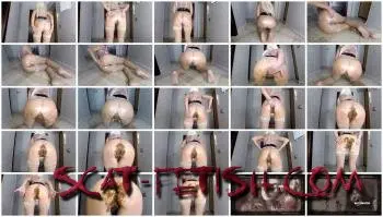 Shitting Ass (Scatdesire) Panty Shit Smearing [FullHD 1080p] Scat Video, Solo Screenshot 1
