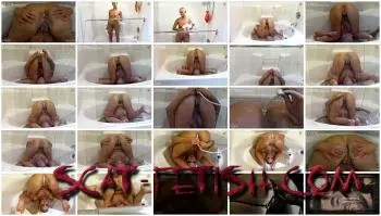 Solo (Abigail Dupree) Inverted Milk Fountain Enema [HD 720p] Amateur, Milk Screenshot 1