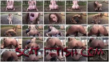 Dildo Scat (MakeKatPurrrr) Down & Dirty [FullHD 1080p] Shit, Outdoor Screenshot 1